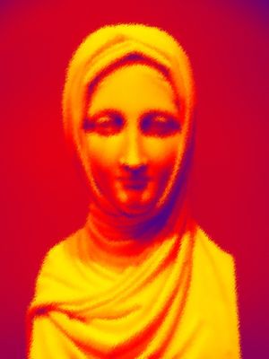MULHER COM LENÇO
