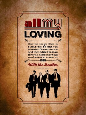 COLEÇÃO BEATLES - ALL MY LOVING 1963