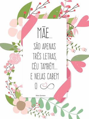 QUADRO DECORATIVO DIA DAS MÃES INFINITO