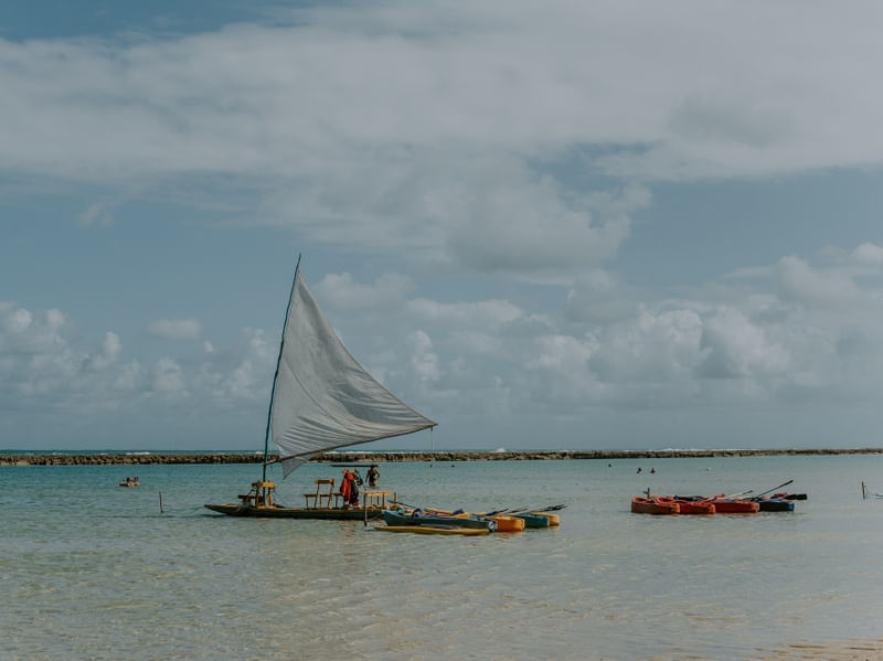 BARCO EM PORTO DE GALINHAS