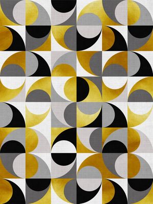 GEOMETRIC GOLD ONE
