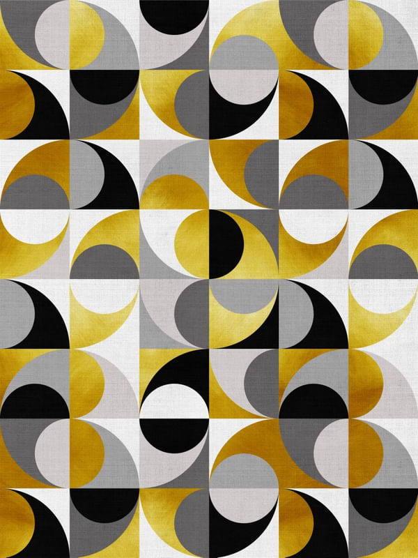 GEOMETRIC GOLD ONE