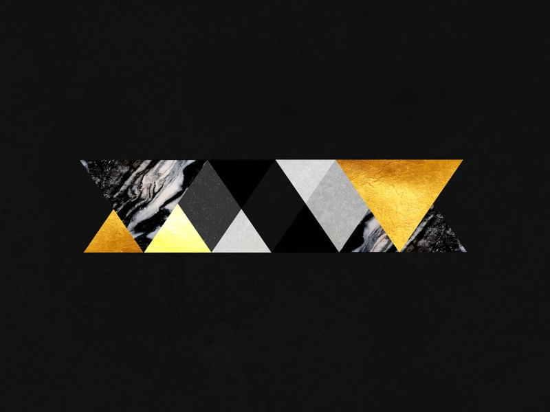 TRIANGULOS ENTRELAÇADOS MNML