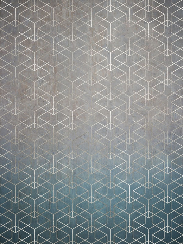 GEOMÉTRICO GRUNGE PRATA