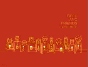 BEER AND FRIENDS FOREVER