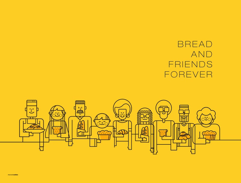 BREAD AND FRIENDS FOREVER