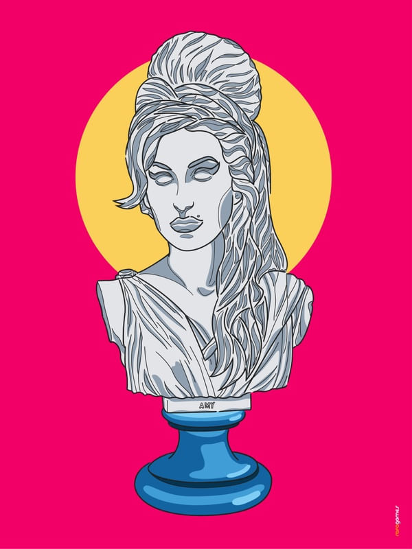 AMY WINEHOUSE ESTÁTUA