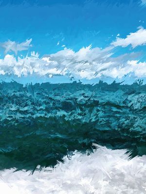 PAINTED SEA