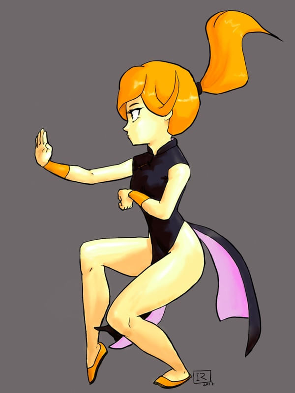 GIRL KUNG FU