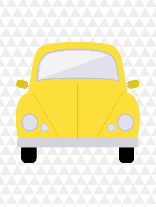 FUSCA AMARELO