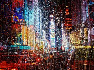 NEW YORK STREET EM TINTA