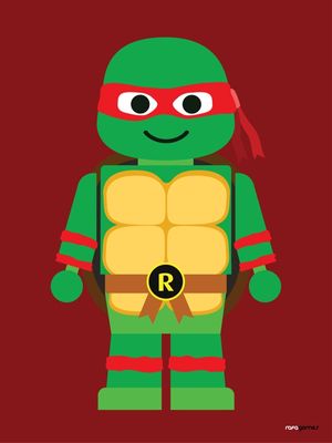 TOY TARTARUGA NINJA RAFAEL