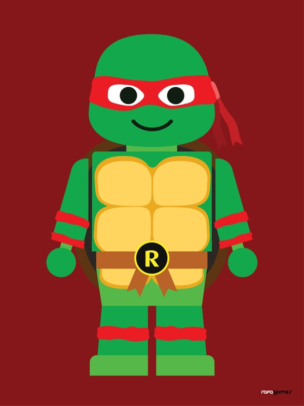 TOY TARTARUGA NINJA RAFAEL