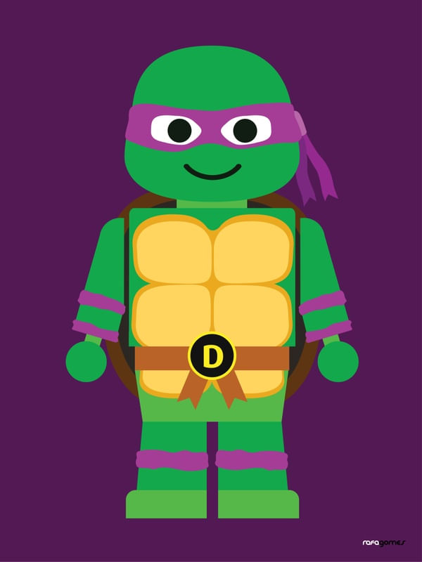 TOY TARTARUGA NINJA DONATELLO