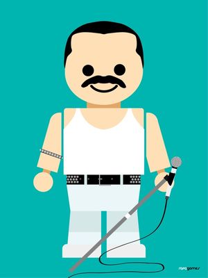 TOY FREDDIE MERCURY