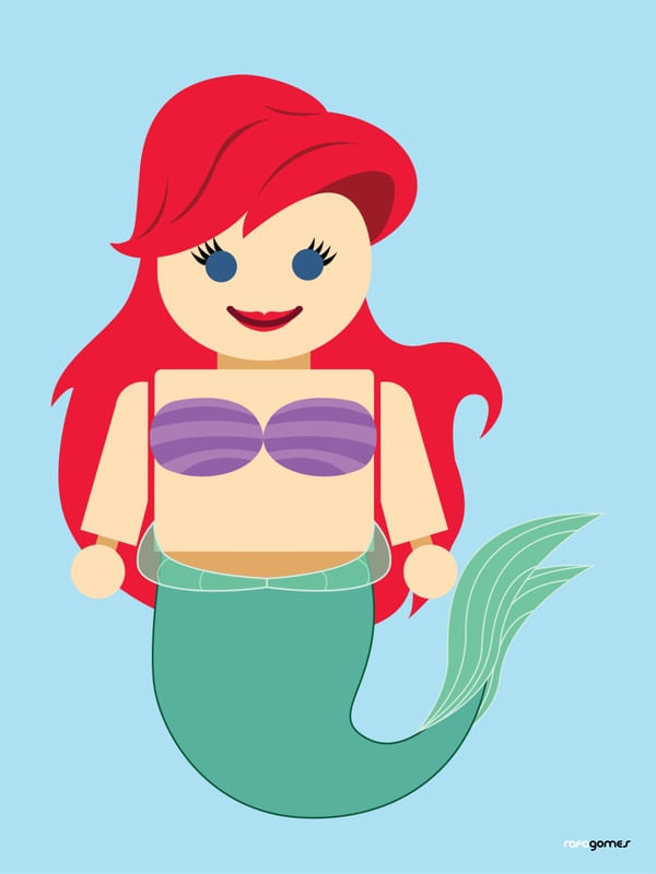 TOY ARIEL PEQUENA SEREIA
