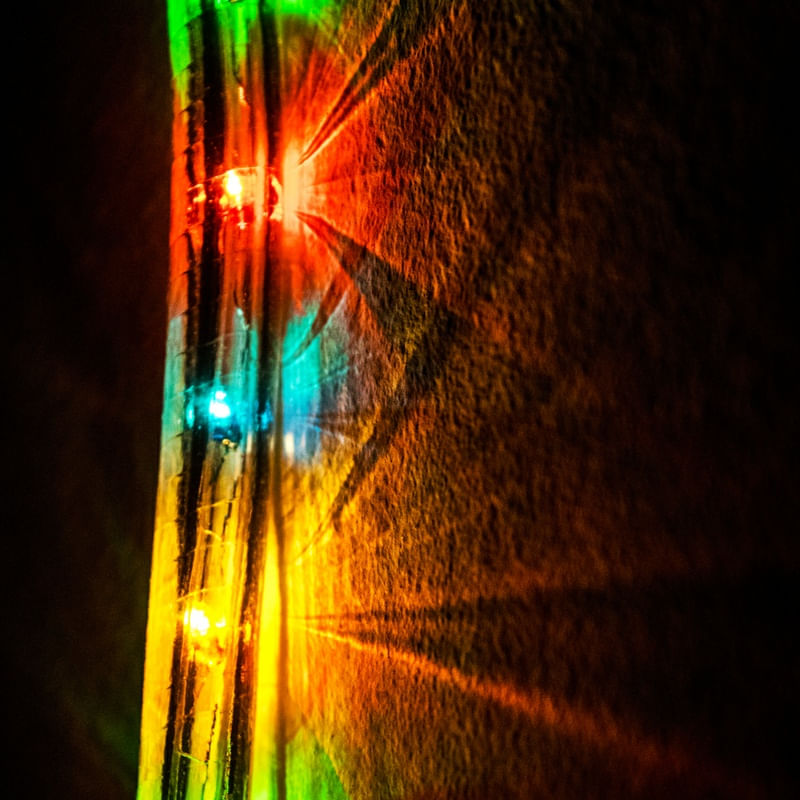 LUZES COLORIDAS
