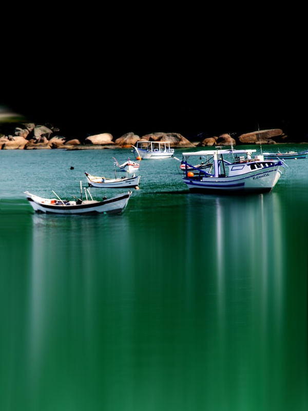TRIPTICO 1 PAISAGEM BARCOS