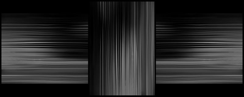 PANORAMICA ABSTRATA EM P&B
