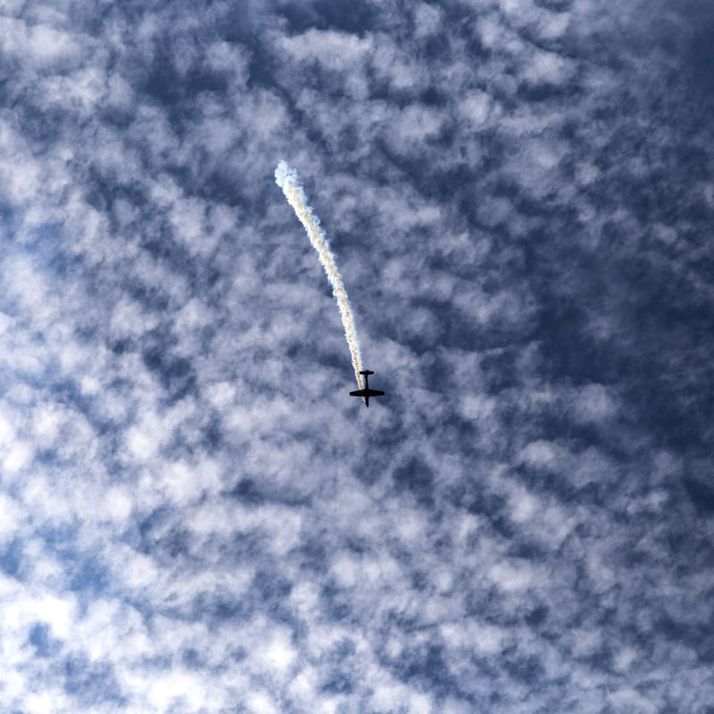 AVIÃO , ARTE NO CÉU III