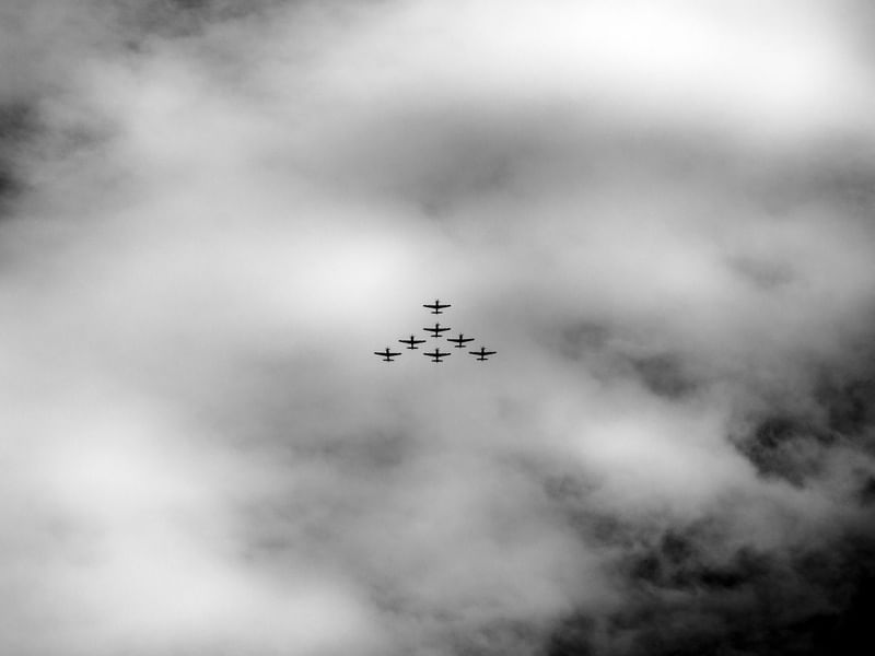 OS AVIÕES P&B