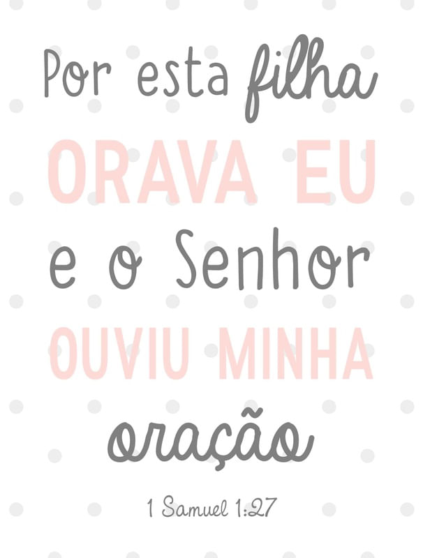 ORAÇÃO POR ESTA FILHA