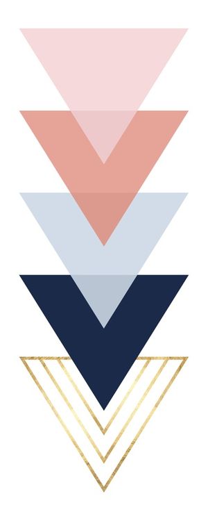 TRIÂNGULOS MINIMALISTAS VII