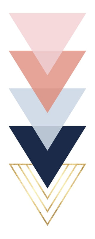 TRIÂNGULOS MINIMALISTAS VII