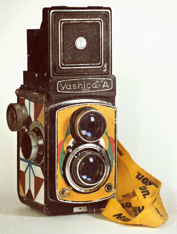 CAMERA TLR YASHICA CUSTOMIZADA