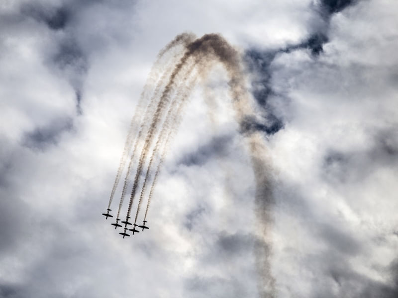 DESENHOS NO CÉU - AVIÕES II