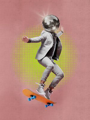 MAN MIRRORBALL