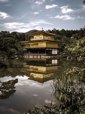 GOLDEN TEMPLE KYOTO JAPAO RETRATO