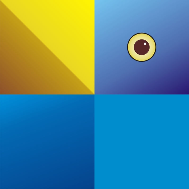 ARARINHA AZUL CUBISTA