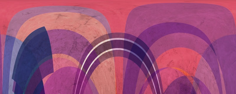 COLORFUL ABSTRACT MOUNTAIN