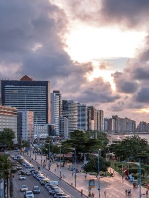 SUNSET NA PRAIA DE IRACEMA EM FORTALEZA_01