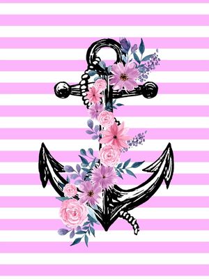 ÂNCORA LISTRAS ROSA