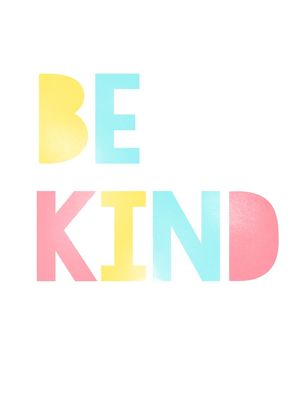 BE KIND PASTEL