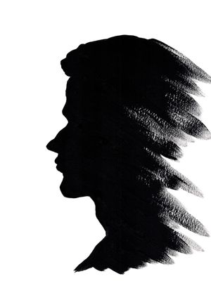HE SAID, MALE SILHOUETTE