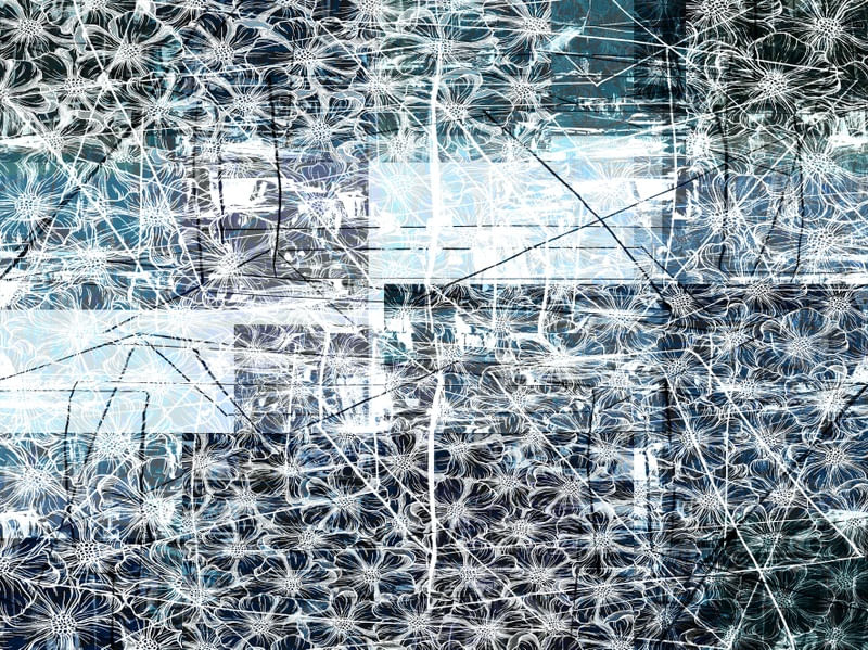 URBAN GARDEN 1, BLUE