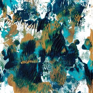 PIGMENT AND PATTERN, BLUE GOLD