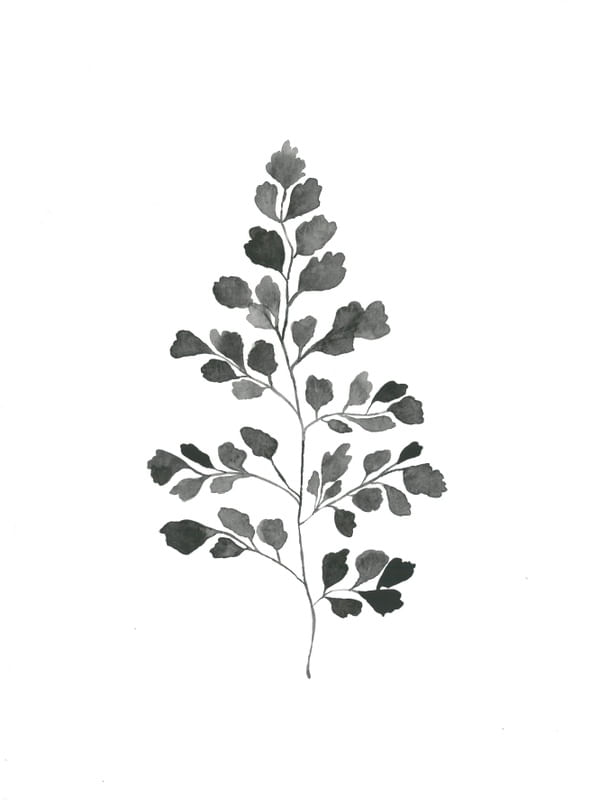 SILHUETA PRETO E BRANCO I