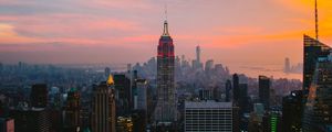 NEW YORK CITY SKYLINE PANORAMA