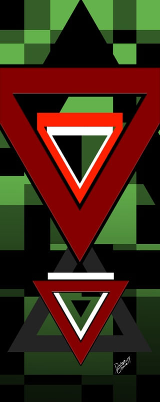 GREEN TRIANGLE 1