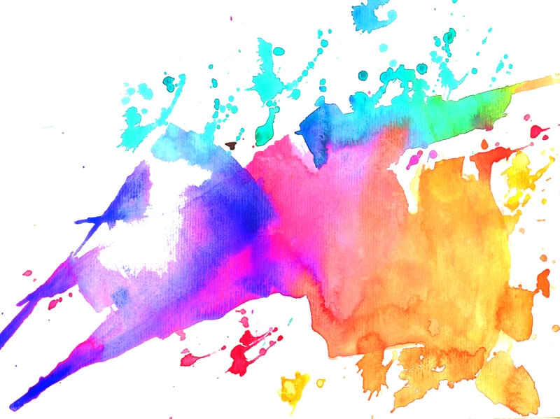 ABSTRATO AQUARELA #1