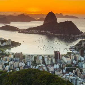 NASCER DO SOL NO MIRANTE DONA MARTA - RIO DE JANEIRO