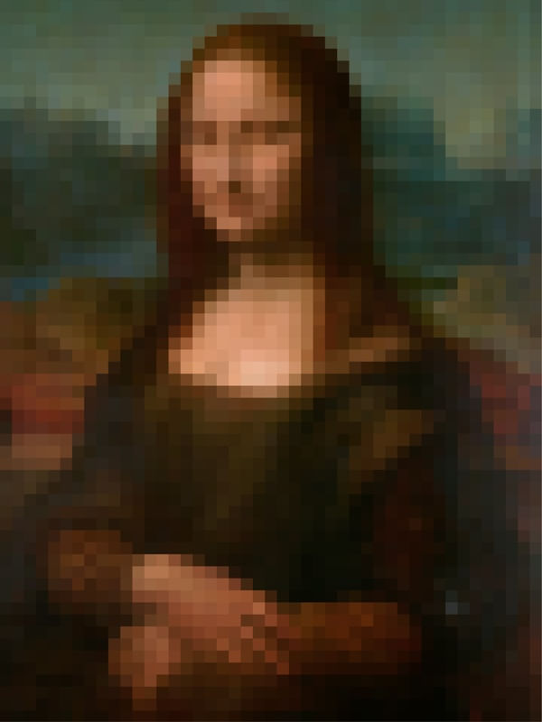 GEOMÉTRICO MONALISA PIXELS