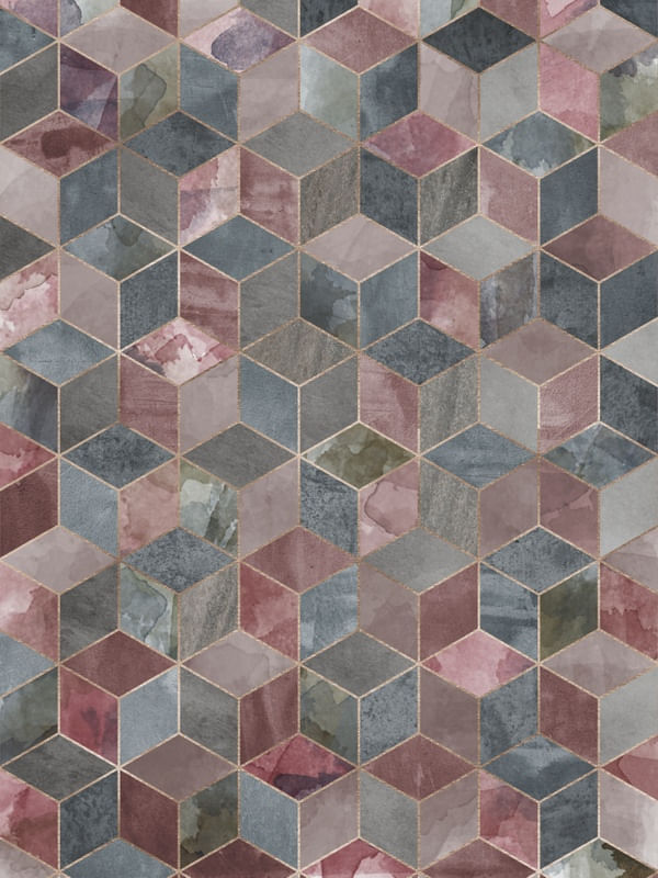 COLEÇÃO CUBOS - AQUARELA