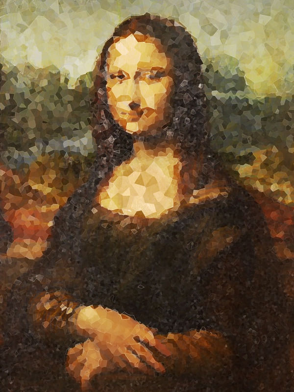 GEOMETRIC MONALISA