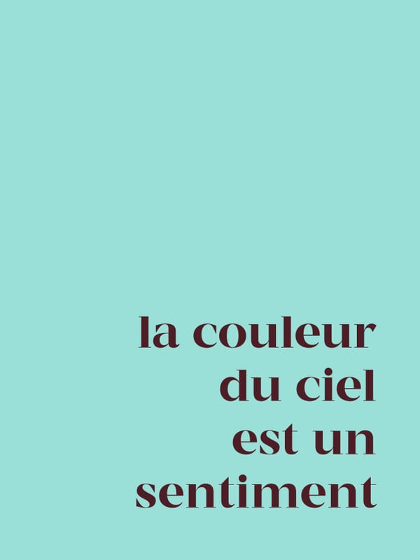 A COR DO CÉU