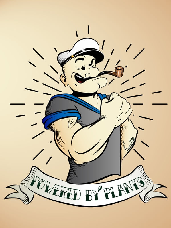 POPEYE POWERED BY PLANTS